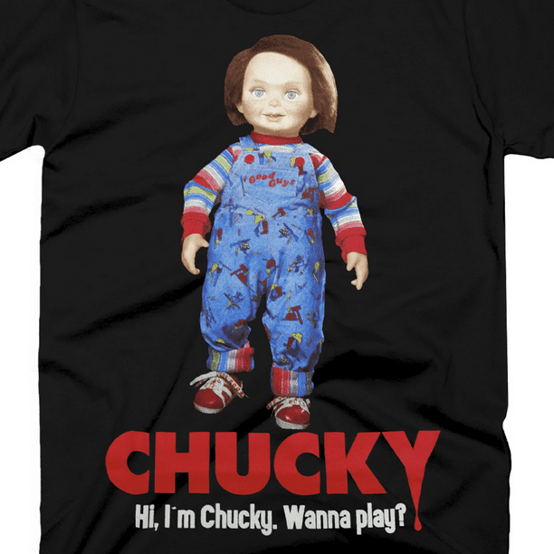 Playera Chucky El Muneco Diabolico Aurimoda Chucky Casual Walmart en linea