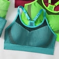 thumbnail image 4 of Annhoo Sports Bras for Women Adjustable Straps Supportive Comfortable Seamless Gathering Fixed Cup Gym Workout Bras, 4 of 6