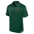 thumbnail image 2 of Men's Fanatics  Green Minnesota Wild Authentic Pro Rink Polo, 2 of 3