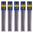 thumbnail image 1 of 5Pcs/Set Pencil Lead Refill, Pencil Refill Office Writing Accessories Pencil Student Stationery Pencil Refills(0.3mm), 1 of 7