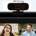 thumbnail image 4 of Webcam Computer, Computer Camera 1080P Built in Noise Cancelling Mic USB Facial Recognition 30fps  for Replacement, 4 of 7