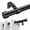 Black, variant on KoshiMe Black Curtain Rods for Windows 32 to 86 inch,1" Adjustable Heavy Duty Curtain Rod, Modern Decorative Drapery Rods with Aluminium End Cap,Telescoping Single Window Curtains Rods Set
