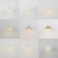 thumbnail image 6 of KAYYELAMP 3 Pcs Adjusted Cable J-Type Track Lamp White Switch Base with Shade Modern Design Pendant Lighting for Kitchen Dining Room(No Bulb, Track), 6 of 7