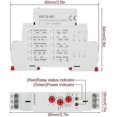 thumbnail image 5 of Relé de retardo multifuncional YONGSHENG Grt8-m1 10 funciones Ac/dc 12v~240v, 5 of 5