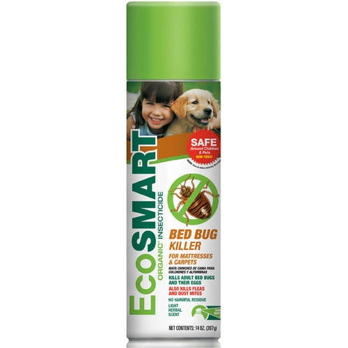 EcoSMART Organic Bed Bug Killer Spray For Mattresses And Carpets, 14 Oz ...