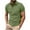Green, variant on hoksml Big And Tall Polo Shirts for Men, Solid Color Collared Button Athletic T-shirt Casual Loose Lapel Top Summer Comfortable Breathable Short Sleeved Elastic Cuffs