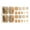 6, variant on Soumake 1 Set Toe Nail Stickers Waterproof Self-Adhersive Nail Art Women Manicure Toenail Wraps Stickers For Girl Practical