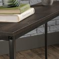 thumbnail image 5 of Sauder Curiod Sofa Table, Smoked Oak Finish, 5 of 9