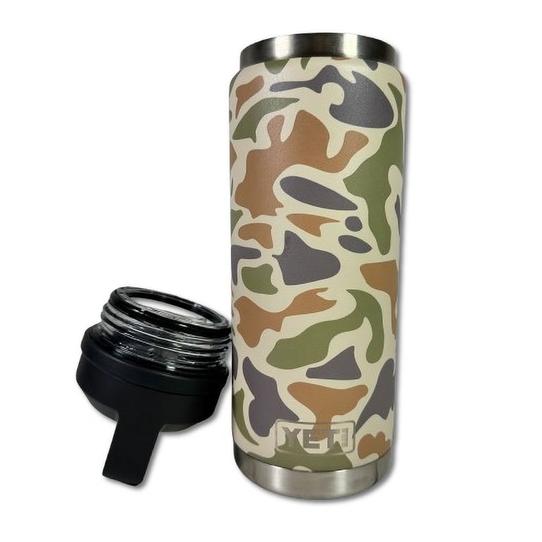 YETI Rambler 26 oz Bottle Stainless Steel with Chug Cap - Tan Camo