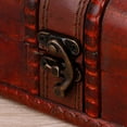 thumbnail image 4 of Grandest Birch Small Jewelry Storage Treasure Rustic Wooden Box Case Vintage Handmade Chest Colonial Style Treasure Container Hand, 4 of 6