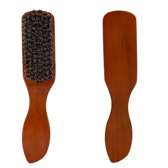 DHARMONAL Natural Solid Wood Men's Beard Comb Beard Comb Beard Brush Pore Vacuum Skin Care Organizer Pore Chin Lift Pore ucer