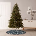thumbnail image 6 of Rateoe Daisy Floral B Pattern Christmas Tree Skirt with Ties , Christmas Tree Decorations, Farmhouse Christmas Decor Xmas Holiday Decorations-48", 6 of 6