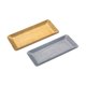 thumbnail image 4 of unbranded 2Ud Decorativo Rectangular De Acero Inoxidable Para Servicio De Postres Y Almacenaje, 4 of 7