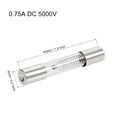 thumbnail image 2 of Uxcell 0.75A DC 5000V 6x40mm Quick Blow Glass Microwave Oven Cartridge Fuse, 2 of 2