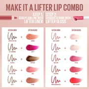Maybelline Lifter Gloss Lip Gloss Makeup with Hyaluronic Acid, Reef