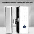 thumbnail image 4 of Fingerprint Door Lock, Reliable Electronic Glass Door Lock  for Home, 4 of 8