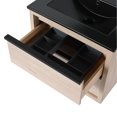 thumbnail image 7 of Bathroom Cabinet With Black Ceramic Sink, 2 Resilient Soft Close Drawer Alternatives, 7 of 7