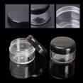 thumbnail image 2 of ZHAOCHENG 50 frascos de plástico vacíos para cosméticos, recipientes para muestras de 5 ml, botellas con tapas transparentes, 2 of 5