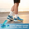 thumbnail image 4 of OrthoComfoot Men's Orthopedic Road Running Shoes: Comfortable Arch Support Athletic Sneakers for Walking, Training and Everyday Wear, 4 of 9