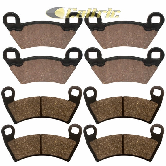 Front & Rear Brake Pads for Polaris RZR XP 900 EFI 2011-2013 / RZR 900 2014