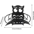 thumbnail image 4 of Support de Tuyau de Jardin en Forme de Hibou - Support de Tuyau de Jardin Mural en Métal, 4 of 5
