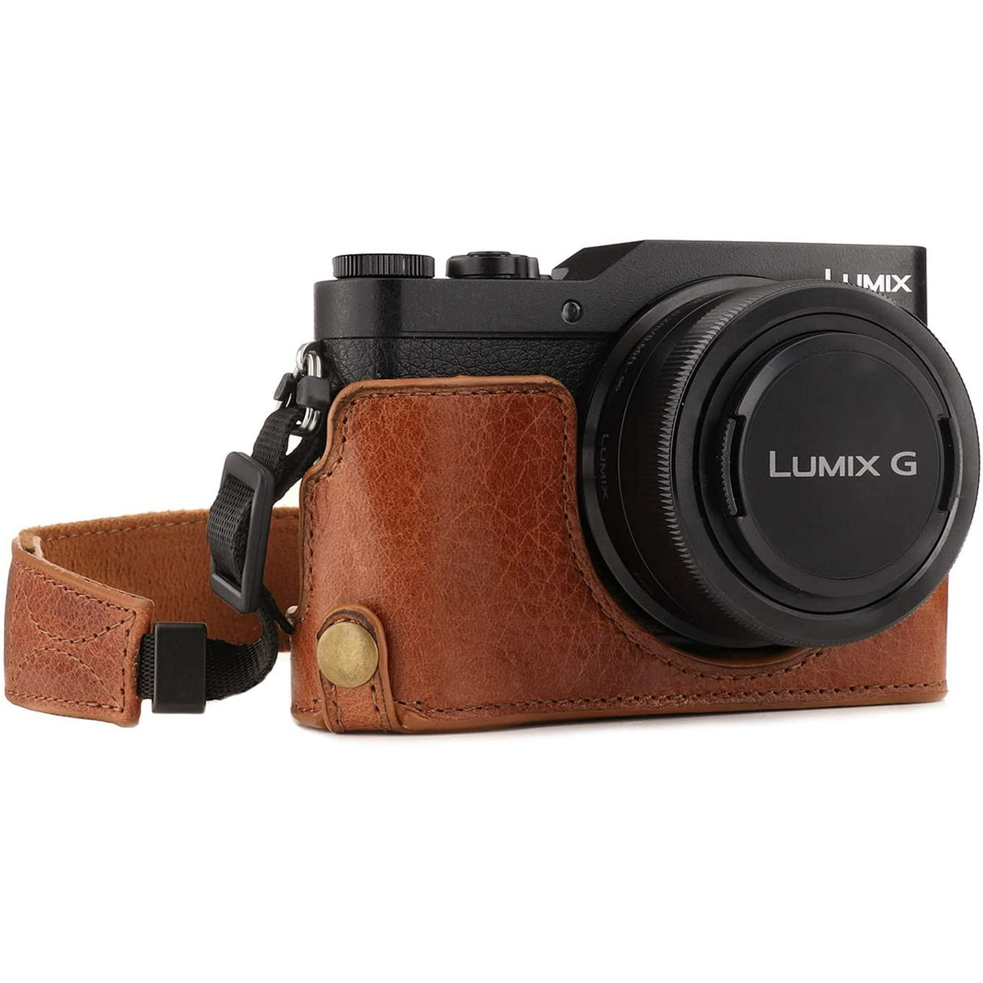MegaGear Ever Ready Genuine Leather Camera Half Case Compatible