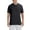 Black, variant on Adult Performance Polyester Jersey Knit Crew Neck, Short Sleeve T-Shirt