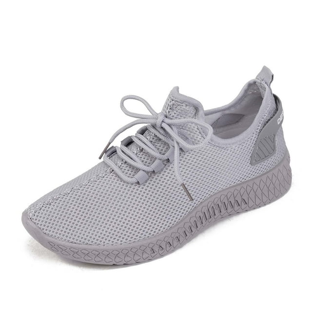 TIEVOSA Espadrilles Grande Taille en Maille Respirante Légères Tendance Mode Polyvalente