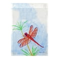 thumbnail image 2 of Betsy Drake FL773 Red Dragonfly Flag - 12.5 x 18 in., 2 of 2