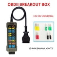thumbnail image 5 of Caja de Conexión OBDII para Coche, Detector Protocolo Interfaz OBD2 Monitor Coche con Distribución Pines, 5 of 5