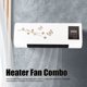 thumbnail image 5 of Calentador Eléctrico Para Espacios, Ventilador Remoto Montado En La Pared, Pantalla Digital, Dormitorio, Oficina En Casa, 5 of 7