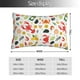 thumbnail image 2 of Fotbe Crabs Shrimps Funda de Almohada Decorativa Estilo Occidental, Lujo en Algodón, Fundas para Almohadas King, Cojín Estampado para Decoración del Hogar-14"x20", 2 of 6