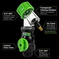 thumbnail image 2 of EZVac Sediment Gone™ Water Heater Sediment Removal Tool – Flushes, Cleans & Breaks Up Sediment Clogs in Electric or Gas Water Heaters – Easy DIY Water Heater Cleaning Tool, 2 of 9