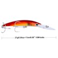 thumbnail image 2 of Señuelos de pesca con anzuelos Swimbait Minnow cebos duros de plástico rojo 17cm 27g, 2 of 3