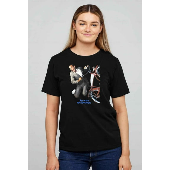 Pee-wee Herman's Big Adventure Tim Burton Movie Comedy T-shirt unisex up to 5XL