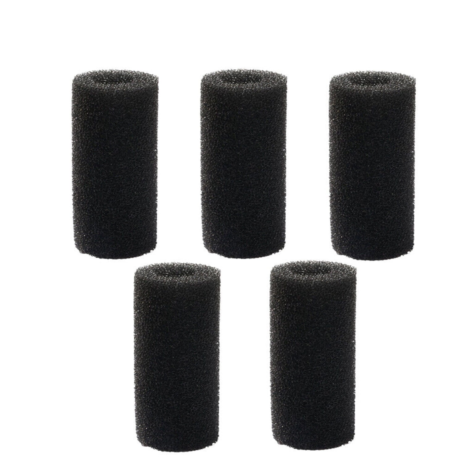 Pefilos Pre-Filter Sponge, 5 pcs Sponge Filter Element Aquarium Pre Filter Foam Rolls Compatible Filter Accessories for Fish Tank, Black Pefilos Pre-Filter Sponge, 5 pcs Sponge Filter Element Aquarium Pre Filter Foam Rolls Compatible Filter Accessories for Fish Tank, Black