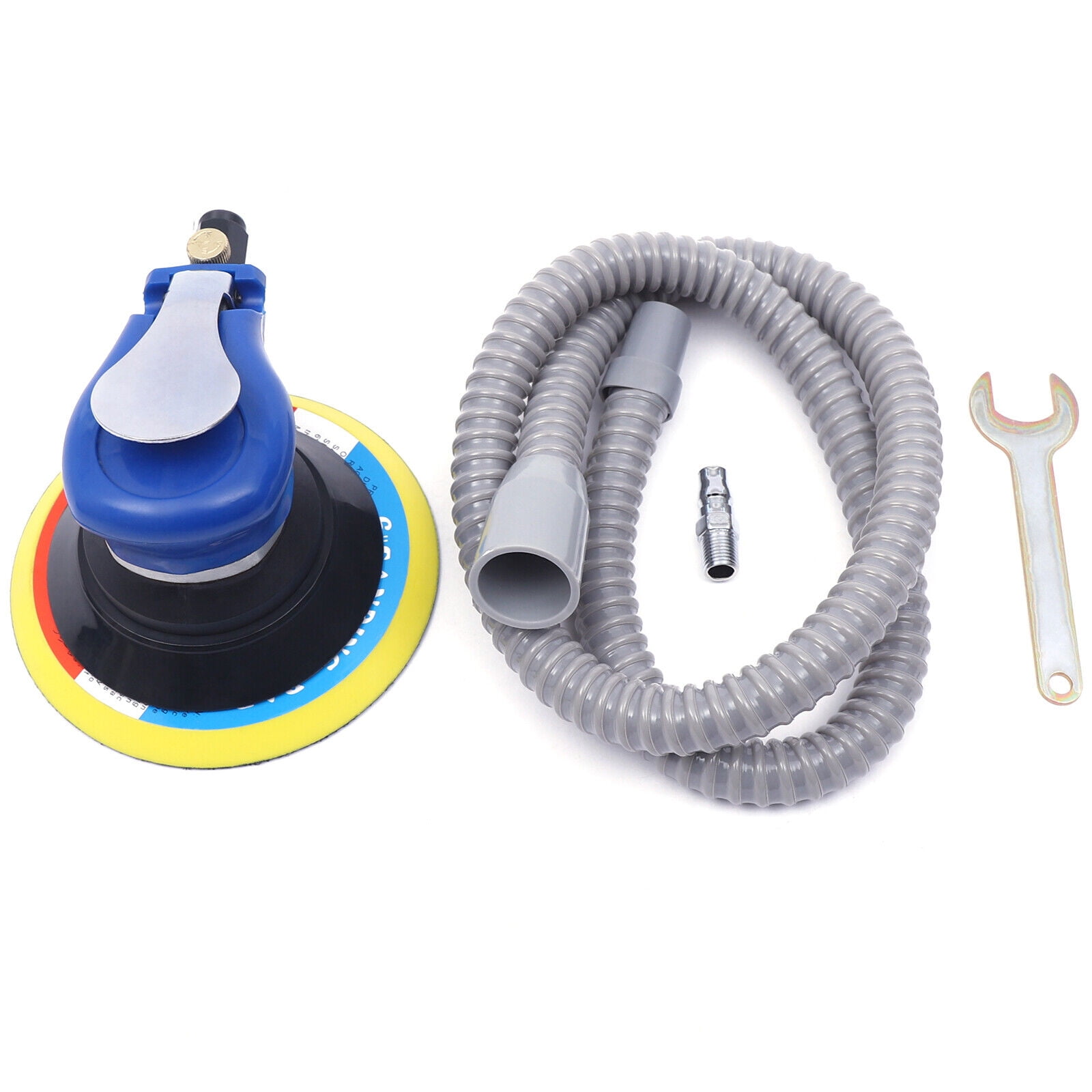 6'' Air Body Random Orbital Palm Sander DA Buffing Sanding Pneumatic Polisher