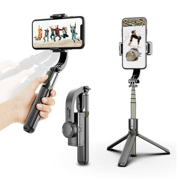 3 en 1 Cardan-Tripod-Selfie Stick 360 Stabilisant SmartPhone Rig avec  télécommande Bluetooth / 3 en 1 Cardan-Tripod-Selfie Stick 360 Stabilisateur  SmartPhone Rig avec télécommande Bluetooth 