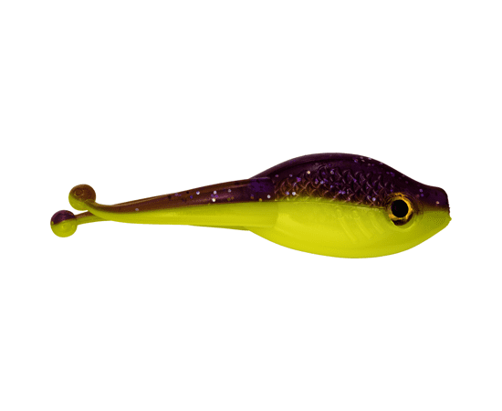 Mr. Crappie Scizzor Shad Body / Purple Sage