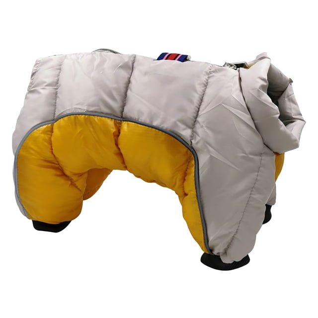 TIMIFIS Dog Sweater Pet Waterproof And Cold-Proof Four-Legged Cotton Clothing Random Zipper Color Dog Jacket - Fall
