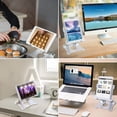 thumbnail image 3 of High-quality Tablet Holder, Adjustable Folding All-aluminum Solid Up To 13 Inches Tablet Holder, 3 of 7