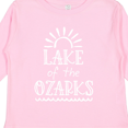 thumbnail image 4 of Inktastic Lake of the Ozarks Sun and Lake Boys or Girls Long Sleeve Toddler T-Shirt, 4 of 5