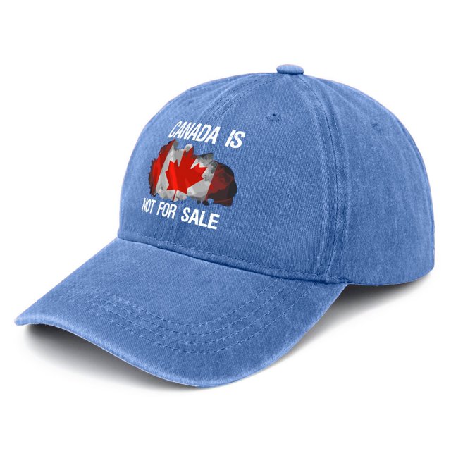 Canada Is Not For Hat Vintage Cotton Washed Baseball Caps Adjustable Dad Hat Crazy Funny Custom