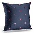 thumbnail image 1 of BSDHOME Zigzag Black Geometric Ethnic Pattern White Abstract Traditional Pillow Case Cushion Cover 20x20 Inches, 1 of 1