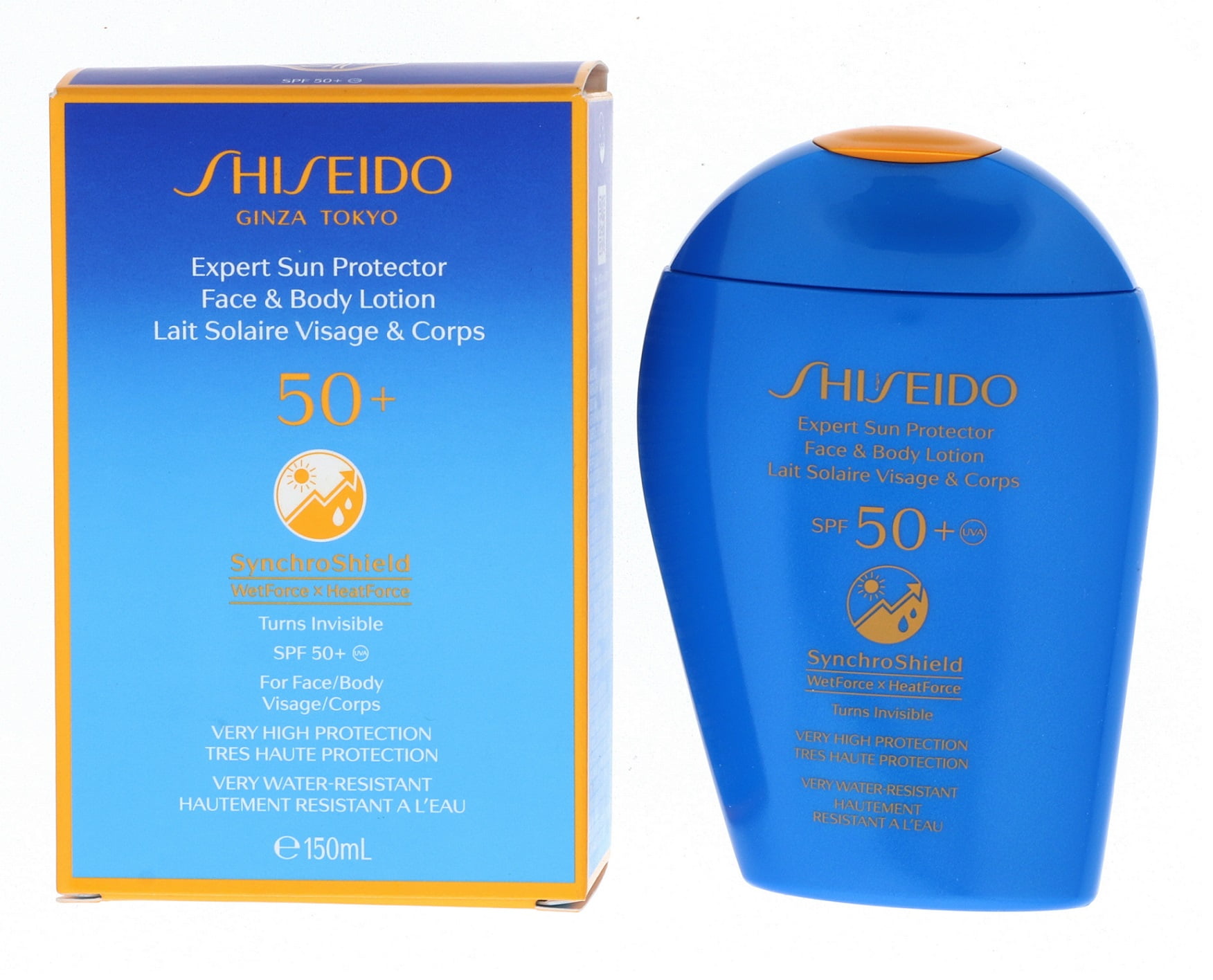 Shiseido Expert Sun Protector Face & Body Lotion SPF50, 5 oz - Walmart.com