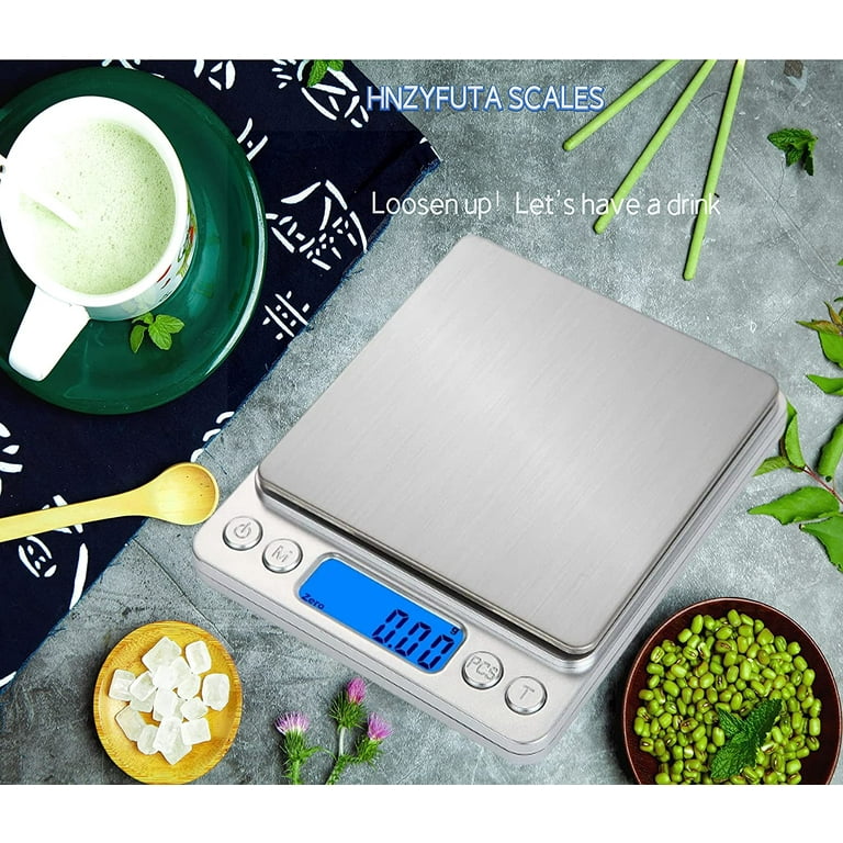 Digital Food Scale, 22lb Kitchen Scales Grams & Ounces For Weight