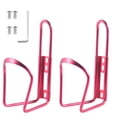 thumbnail image 2 of DUNCHATY Bicycle Water Cup Holder – Universal PC Plastic Bike Bottle Cage for Mountain Bikes, Road Cycling, Cruiser – Lightweight Drink Rack Cycling Accessories, Red, 2 of 8