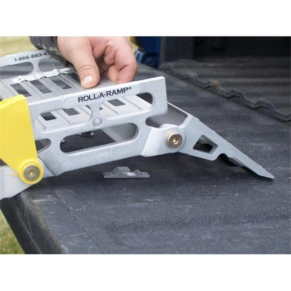 Roll-A-Ramp Pickup tailgate brackets for mounting to flat surface