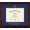 Royal Blue, variant on University of California Irvine School of Education Diploma Frame, Document Size 11" x 8.5"