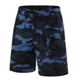 thumbnail image 2 of ibiyuan Mens Mesh Camo Graphic Shorts Mens Basketball Shorts Vintage Designer Workout Shorts Casual Cool Streetwear Waist Pants, 2 of 3